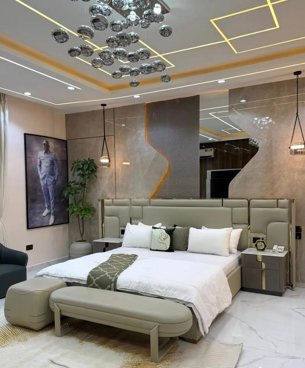 Bedroom Interior Design in Jos project detail 2