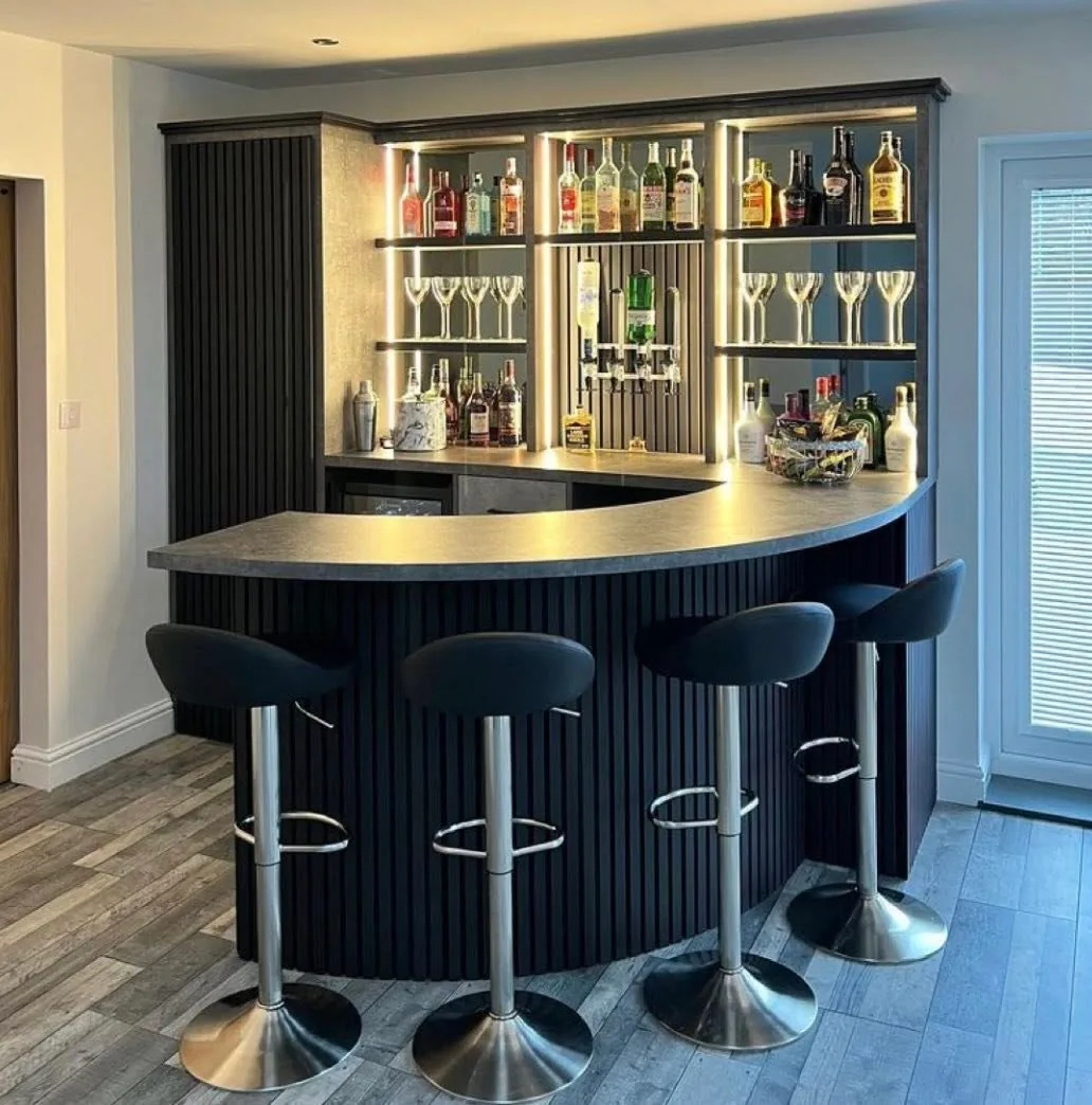Wine Bar Design in Jos by Sleekrealm Interiors